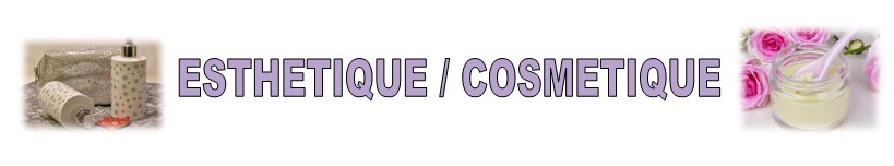 TITRE ESTHETIQUE COSMETIQUE